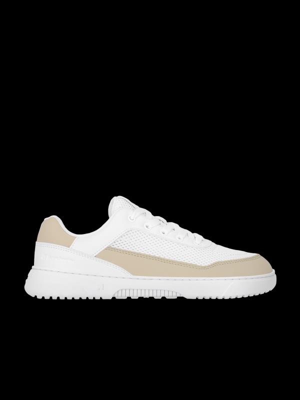 Barefoot tenisky Barebarics Vaporo - White & Beige Barefoot tenisky Barebarics Vaporo - White & Beige